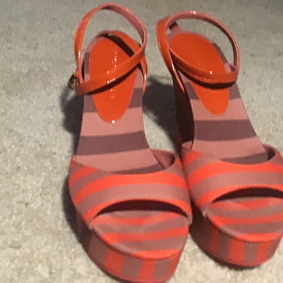 Burberry Multicolor Wedge Sandal - Picture 6 of 13